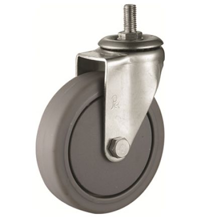 Single bearing - Threaded stem swivel