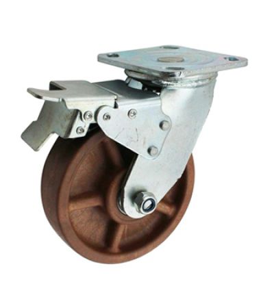 High-temperature resistant - Top plate with dual brake