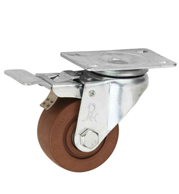 High-temperature resistant - Top plate with dual brake